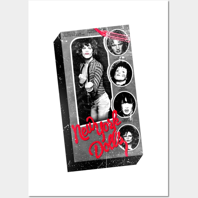 New York Dolls "David Johansen" Doll in a Box !!! Wall Art by offsetvinylfilm